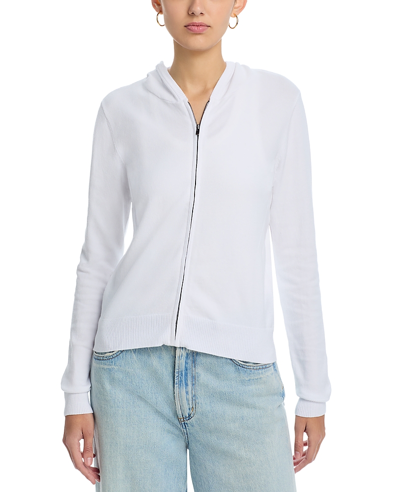 MAJESTIC COTTON KNIT HOODIE