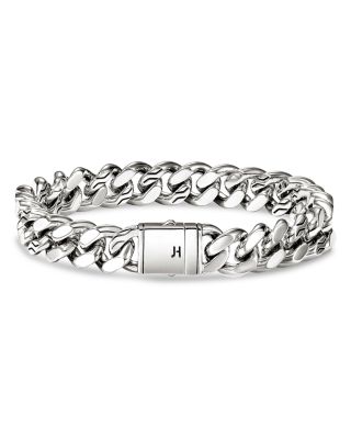 Curb Chain Bracelet in Sterling Silver