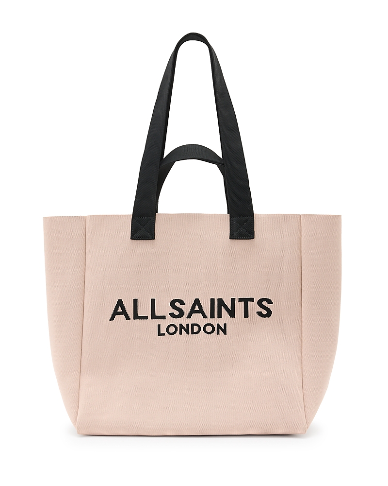Allsaints Izzy Recycled Polyester Tote In Rose Dust