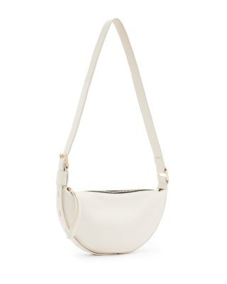 Half Moon Leather Crossbody