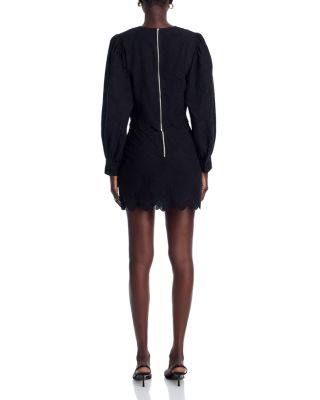 Eyelet Mini Skirt - Exclusive