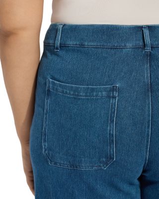 Mallory Sailor High Waisted Jeans in Mid Wash