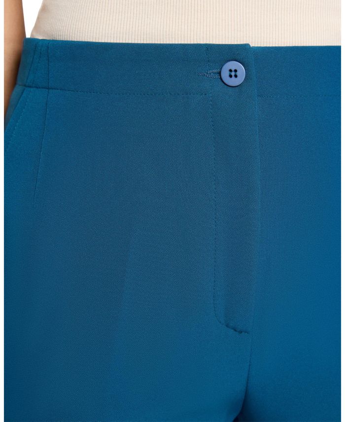 BETH Stretch Techno Crepe Flared Pant