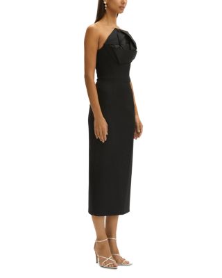 Strapless Rosette Dress