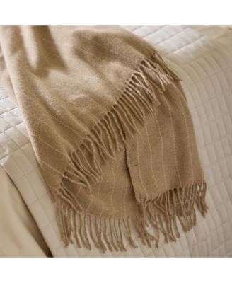 Cozy Earth Florence Throw Blanket In Brandy