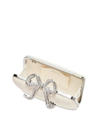 Faux Pearl Box Clutch