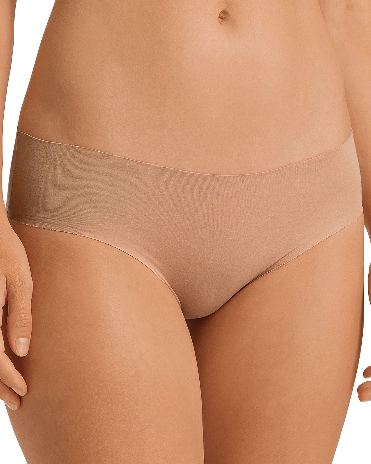 Hanro Invisible Cotton Blend Hi Cut Brief