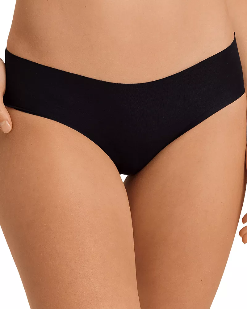 Hanro Invisible Cotton Blend Hi Cut Brief