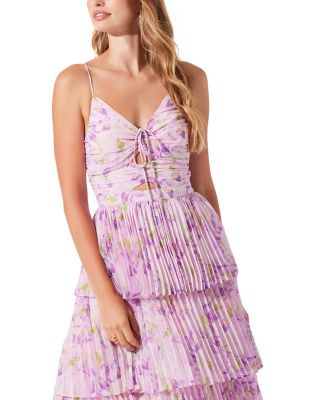 Daytona Pleated Maxi Dress
