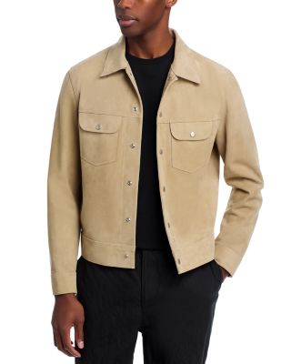 Suede Trucker Jacket