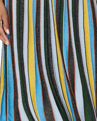 Striped Sleeveless Dress