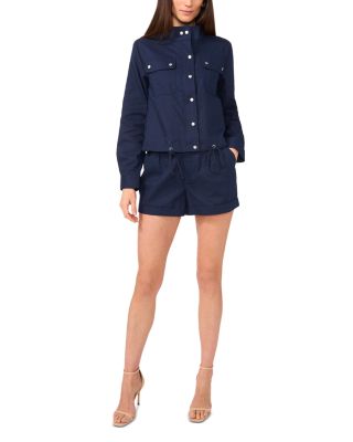 Long Sleeve Snap Front Jacket