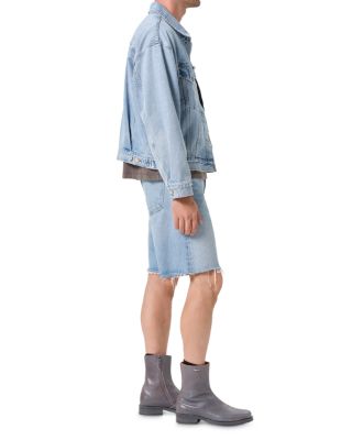 Anson Cut Off 10&amp;quot; Denim Shorts
