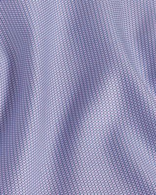 Regular Fit Micro Texture Print Sport Shirt