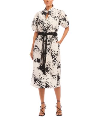 Karen Kane - Puff Sleeve Shirt Dress