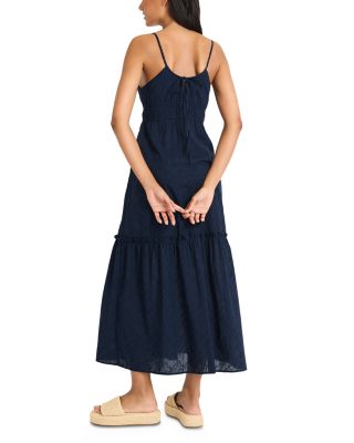 Ripple Eyelet Tank Dress