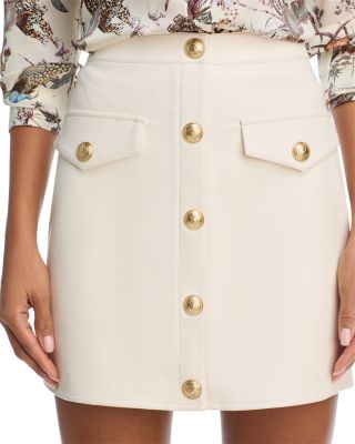 Truman Faux Leather Mini Skirt
