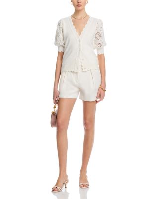 Crochet Sleeve Cardigan