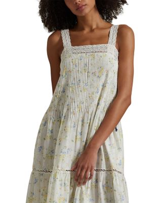 Lace Trim Sleep Dress