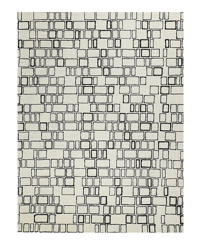 Exquisite Rugs Soho 7135 Area Rug, 4' X 6' In Ivory/black