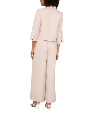 Darted Wide Leg Pants