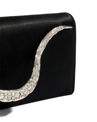 Crystal Curve Side Handle Clutch