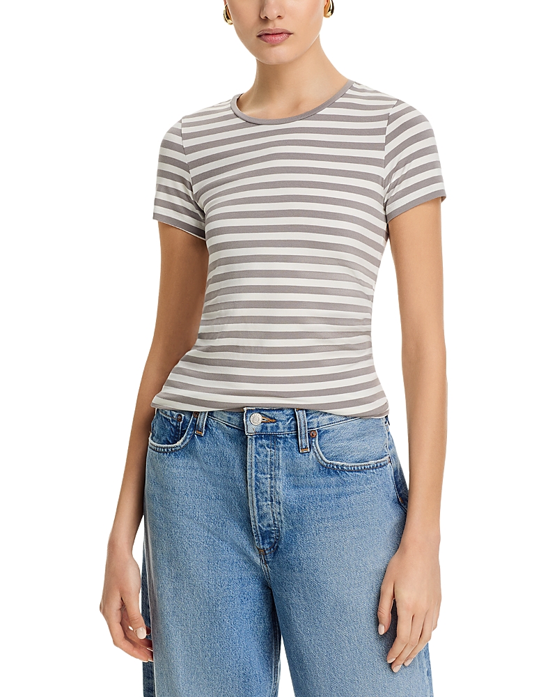 Majestic Filatures Striped Crewneck Tee