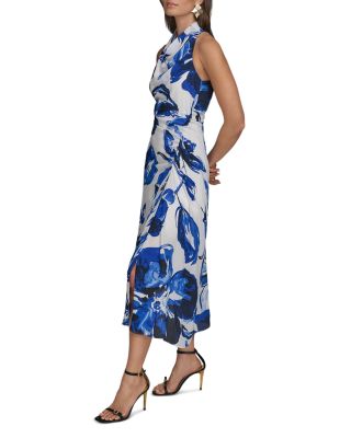 Asymmetric Midi Dress