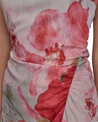 Asymmetric Midi Dress