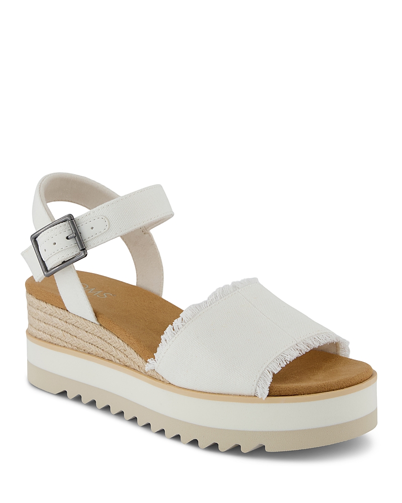Toms Diana Platform Wedge Sandal In Multi