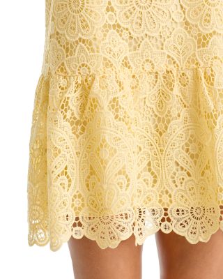 Lace Drop Waist Mini Dress - Exclusive