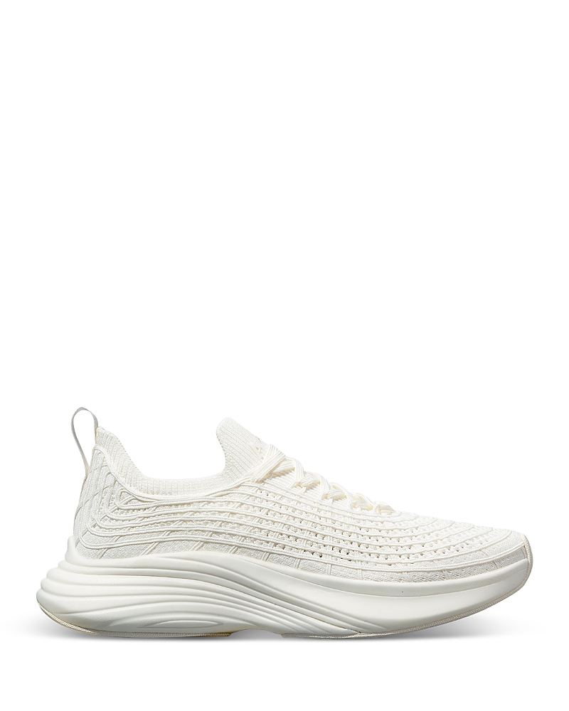 Apl Athletic Propulsion Labs Zipline Logo-embossed Woven Trainers In Ivory