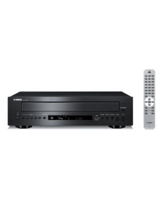 Yamaha - CD-C603BL 5-Disc CD Changer with USB Playback and PlayXChange