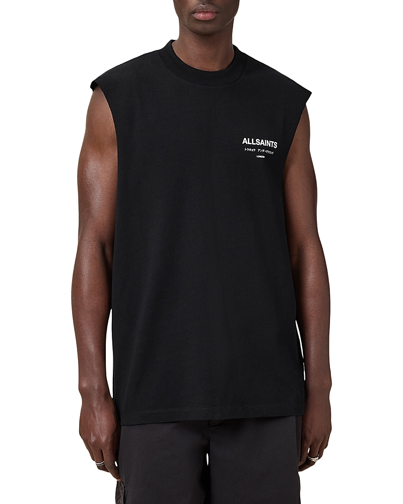 Allsaints Underground Relaxed Fit Sleeveless Tee