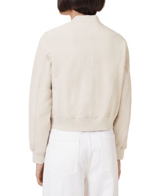 Orten Leather Bomber Jacket