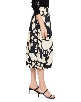 Evening Petal Bubble Skirt