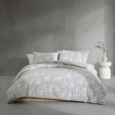 Spring Branches Cotton Jacquard 3 Piece Bedding Set