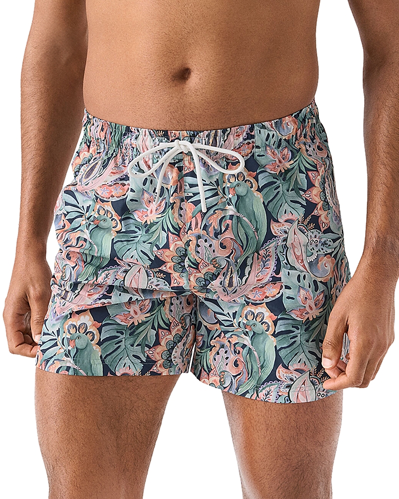 Eton Floral Swim Shorts In Multi
