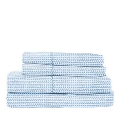 John Robshaw Cinde Print Cotton Sheet Set, Twin