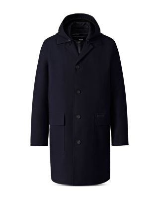 Mathias 3-in-1 Balmacaan Coat with Removable Down Liner