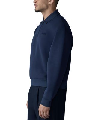 Felix Half Zip Double Face Jersey Sweater