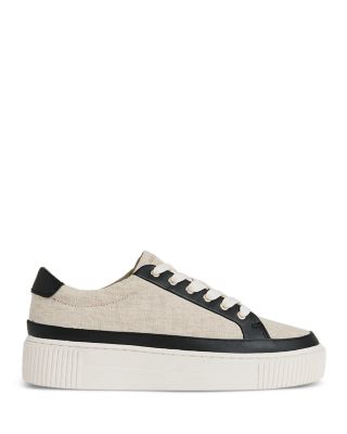 REISS - Women's Leanne Low Top Platform Sneakers