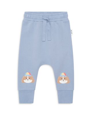Huxbaby - Boys' Happy Pup Fleece Track Pants - Baby