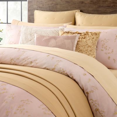 Foil Printed & Textured Decorative Pillow, 16" x 20"