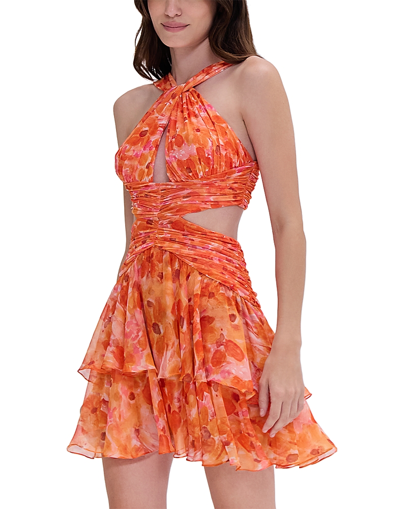 Patbo Myosotis Halter Neck Mini Dress