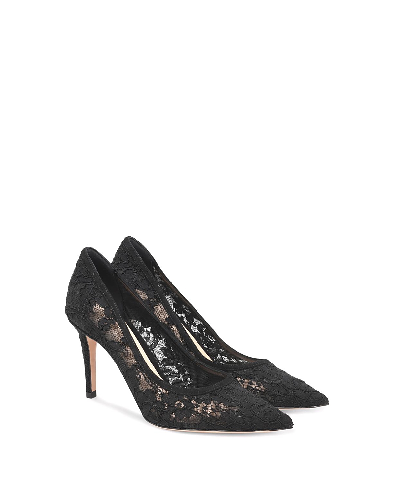 Gianvito Rossi Claudia 85 Pump In Black Fabric