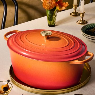 Flamme Dor&eacute;e Signature Enameled Cast Iron 100th Anniversary Collection