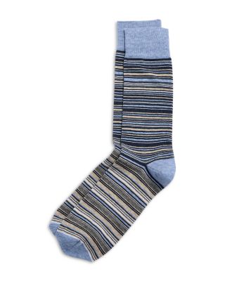 The Men's Store at Bloomingdale's Stripe Crew Socks - Exclusive