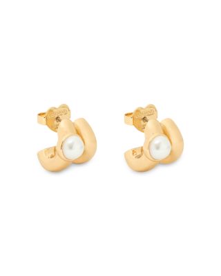 Keep Sparkling Double Huggie Earrings