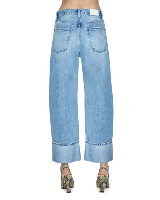 Ryder High Rise Ankle Straight Jeans in Essex